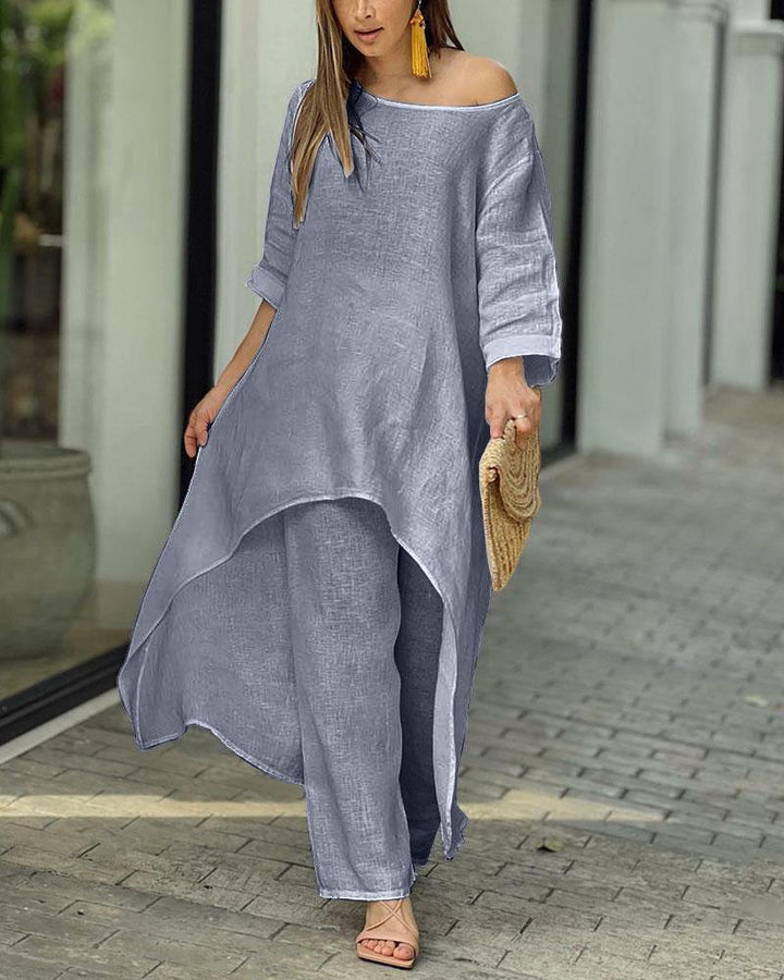Freya | Chic And Breathable Summer Two Piece Set