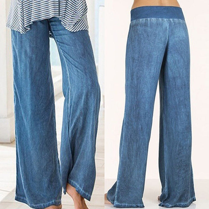 Maya | Versatile And Breathable Casual Wide Leg Pants