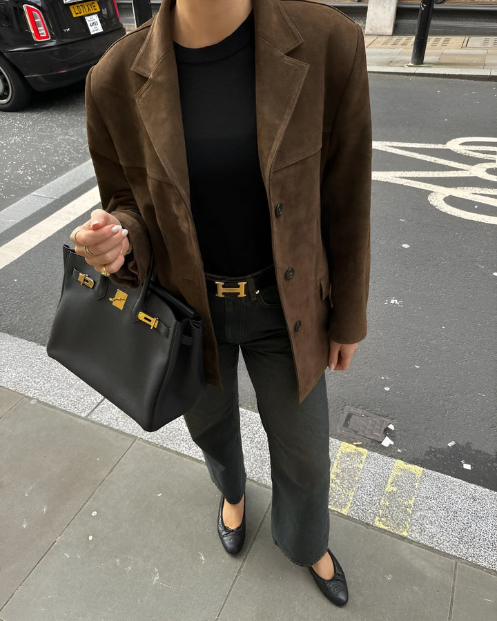 Isabella | Chic And Modern Suede Blazer