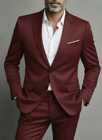 Frank | Contemporary And Polished Men's Wedding Suit