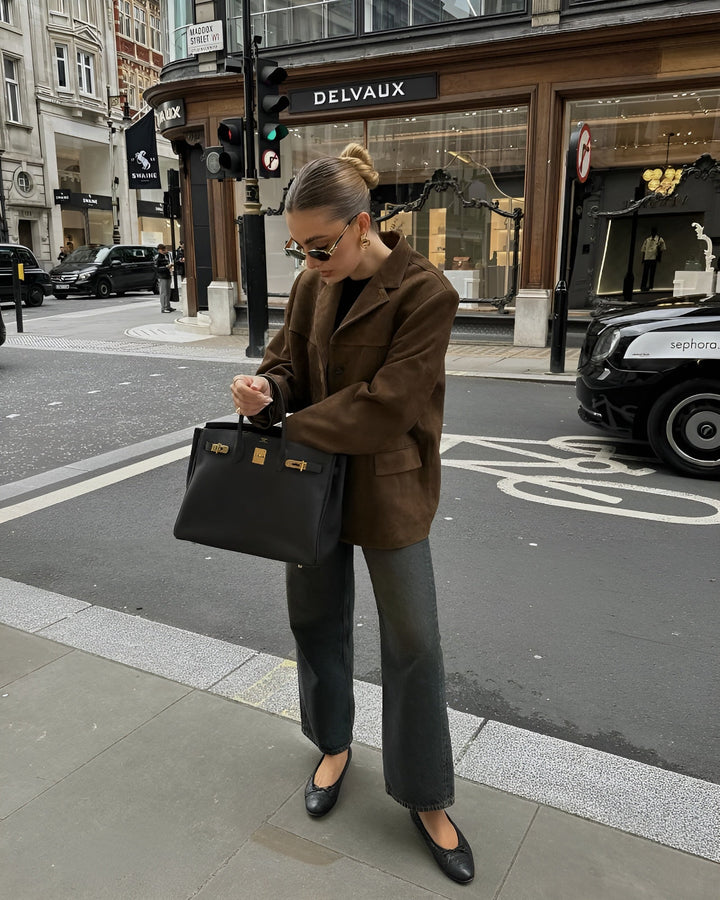 Isabella | Chic And Modern Suede Blazer