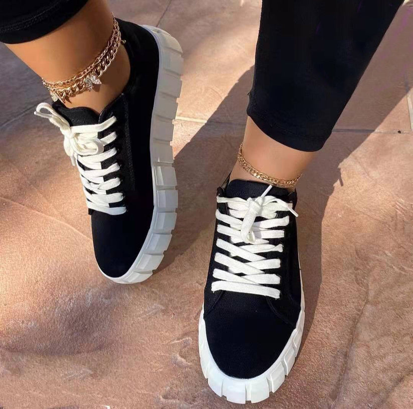Margaret | Stylish And Comfortable Orthopedic Platform Sneakers