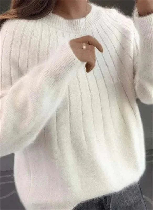 Giada | Cashmere Sweater – Elegant Long Sleeve Style for Women