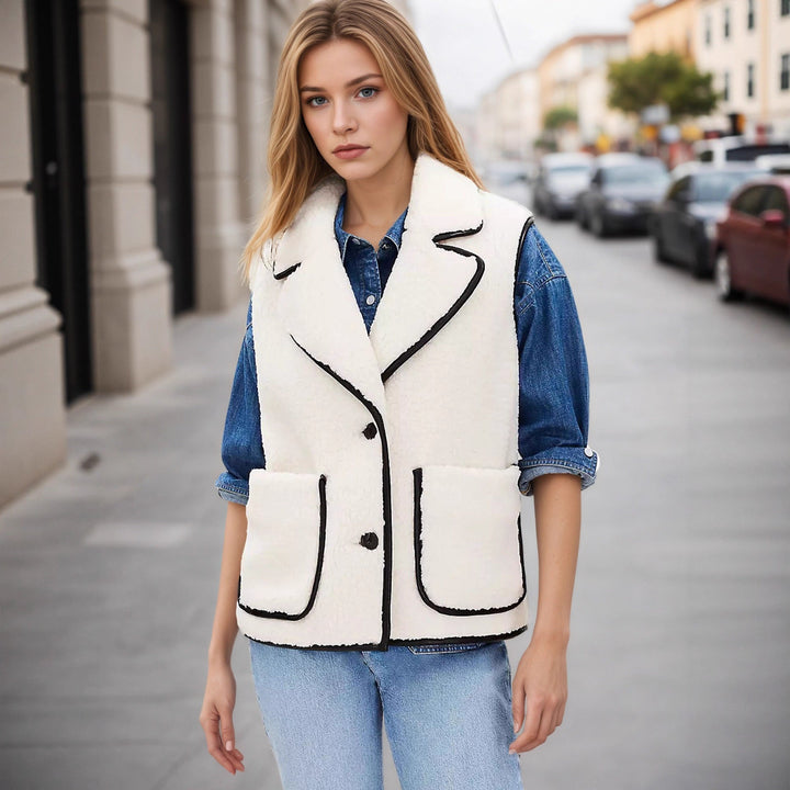 Isla | Elegant Textured Loop Layering Vest