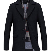 Nathan | Warm and Comfortable Tailored Trench Coat
