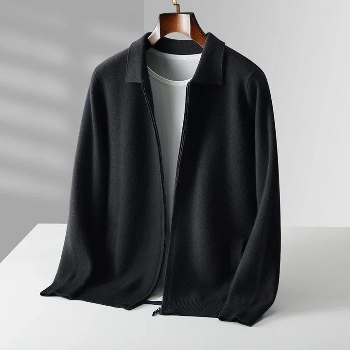 Lucas | Premium And Versatile Knit Full-Zip Cardigan