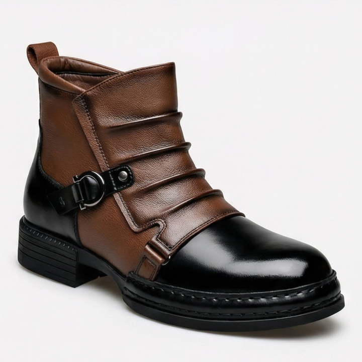 Cavalier | Ankle Boots – Stylish Two-Tone Design for Women