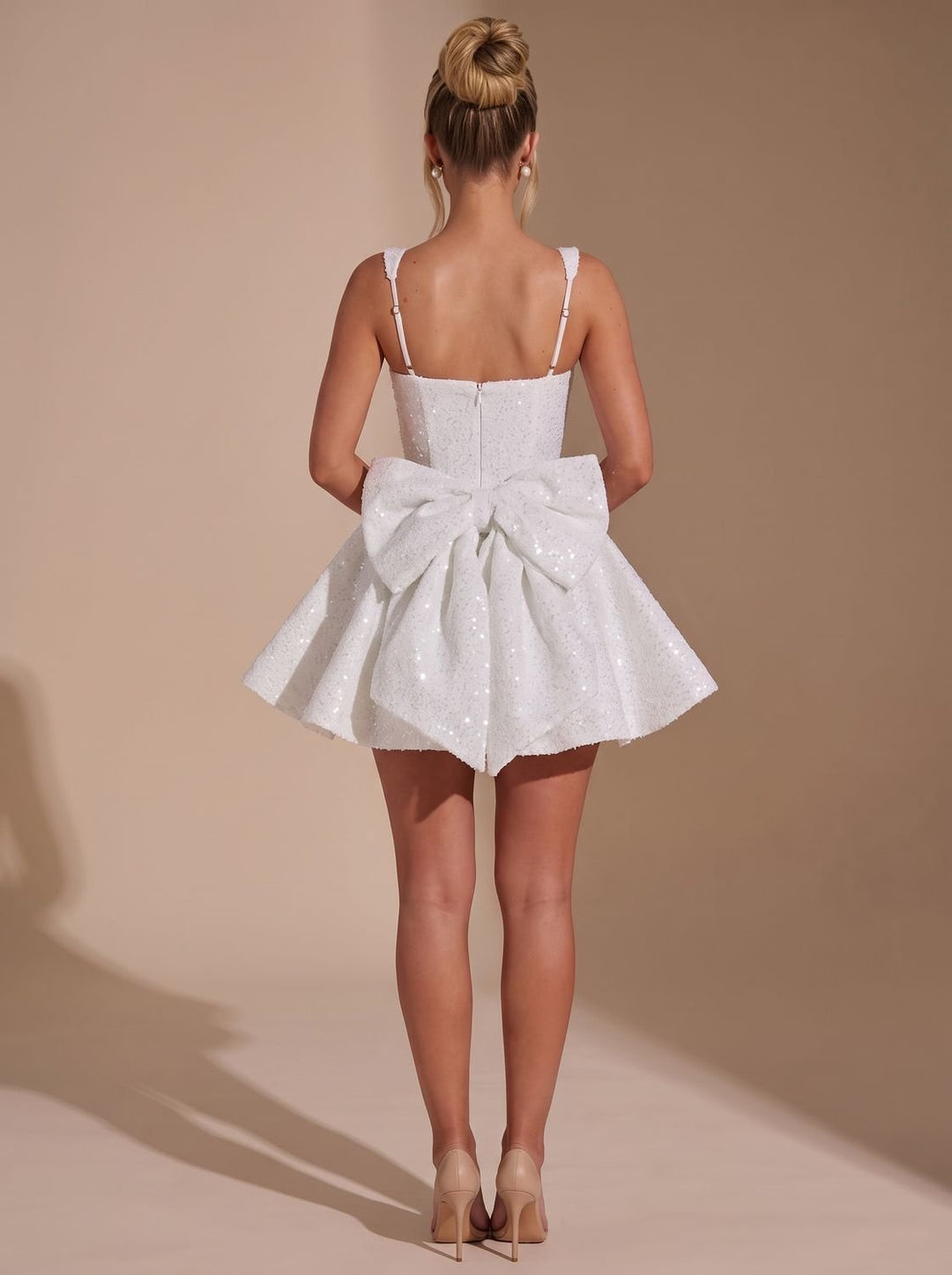 Victoria | Sequin Fit-and-Flare Christmas Party Dress