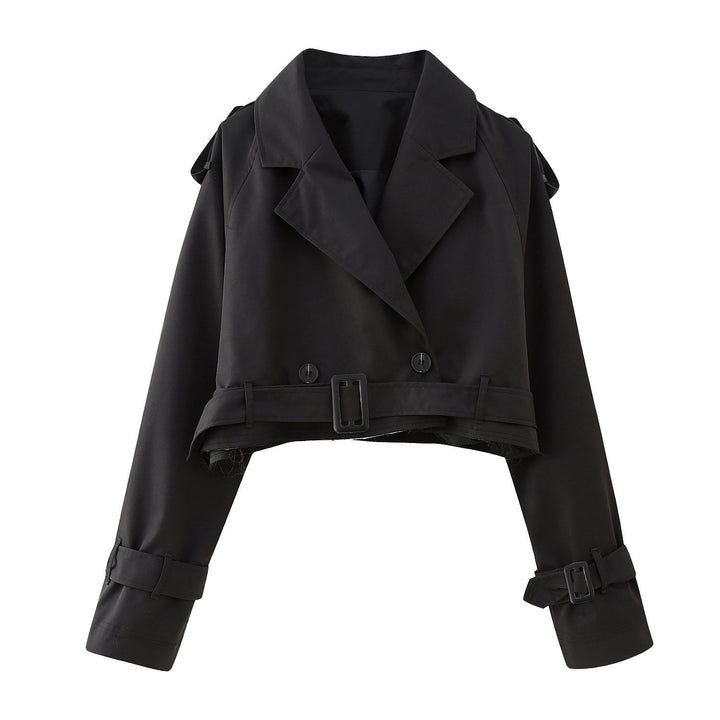 Keira | Trendy And Chic Tailored Short Trench Coat