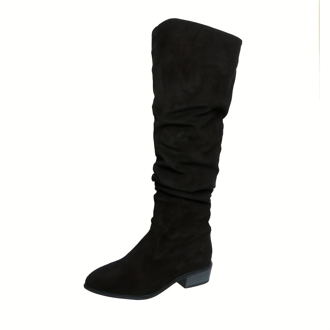 Natalia | Chic Slouchy Over The Knee High Boots