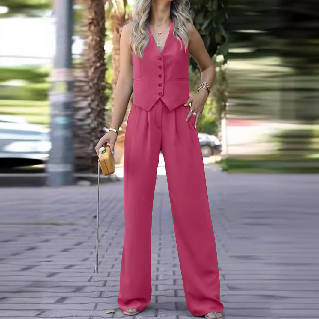 Sophia | Chic And Modern Two Piece Pantsuit Set