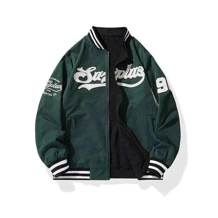 Kingsmoor | Varsity Bomber Jacket – Sporty Style for Everyday