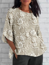 Mila | Versatile and Vintage-Inspired Floral Blouse