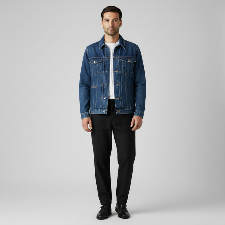 Eric | Klassische Herren-Jeansjacke