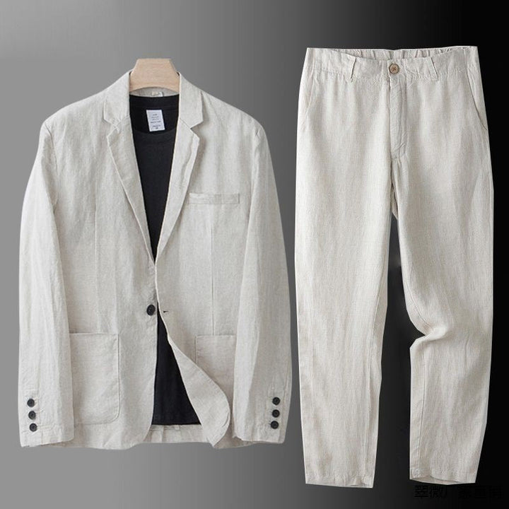 Sebastian | Stylish And Versatile Modern Linen Blazer Suits