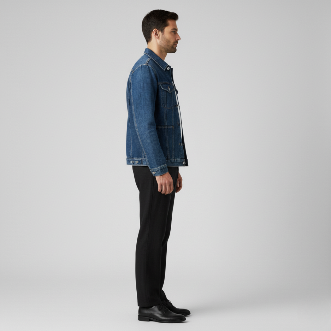 Eric | Klassische Herren-Jeansjacke