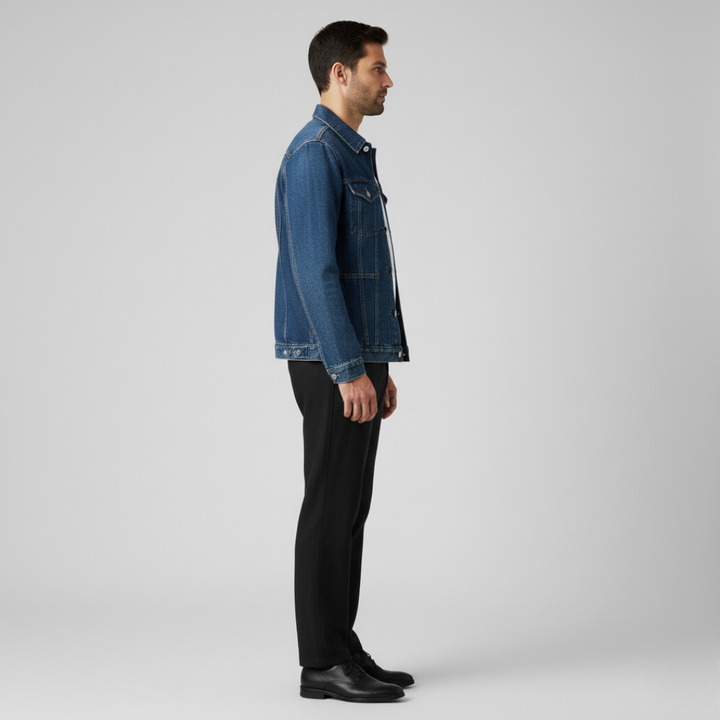 Eric | Klassische Herren-Jeansjacke