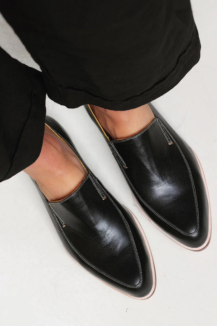 Isla | Schlichte und schicke minimalistische Leder-Loafer