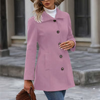 Sophie | Comfortable and Flattering Waist-Defining Mid-Length Trench Coat