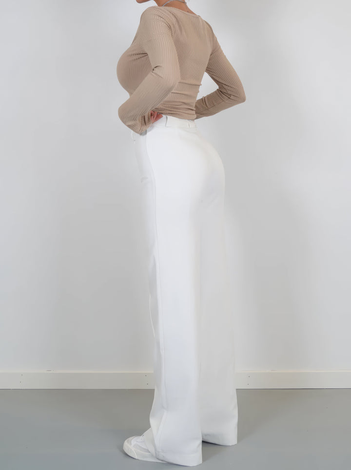 Zoe | Chic And Versatile Wide Leg Casual Pants