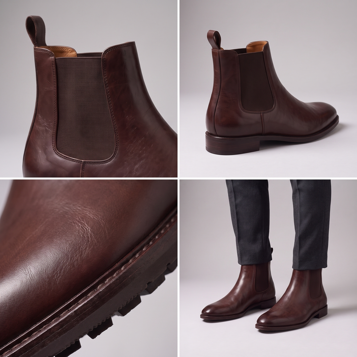 Polaris | Chelsea Boots – Polished Leather Design for Men