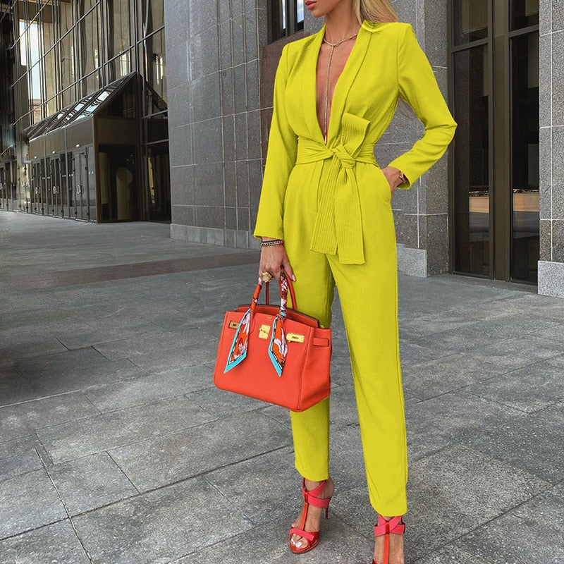Nora | Modern & Stylish Two Piece Set With Belt