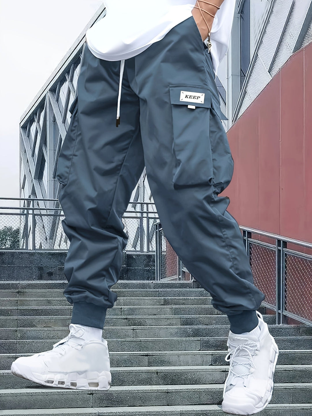 Eric | Versatile Premium Cargo Jogger Pants with Adjustable Comfort