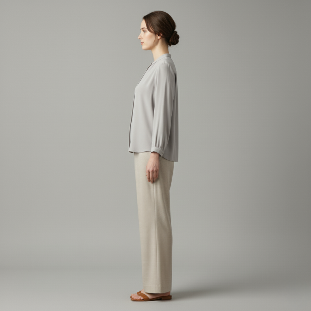 Mary | Elegant Classic Summer Blouse