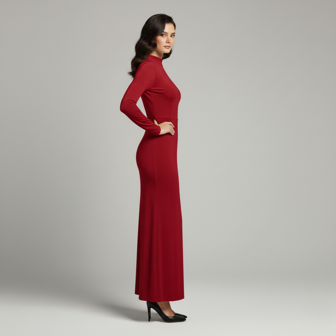 Jaleesa | Elegant Long Sleeves Maxi Dress