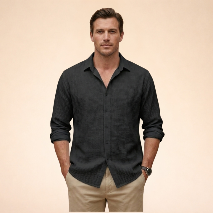 Marlin | Chemise à manches longues moderne et polyvalente