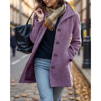 Sienna | Elegant and Warm Wool-Blend Trench Coat