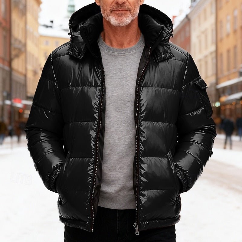 Carson | Geïsoleerde Hooded Puffer Jacket