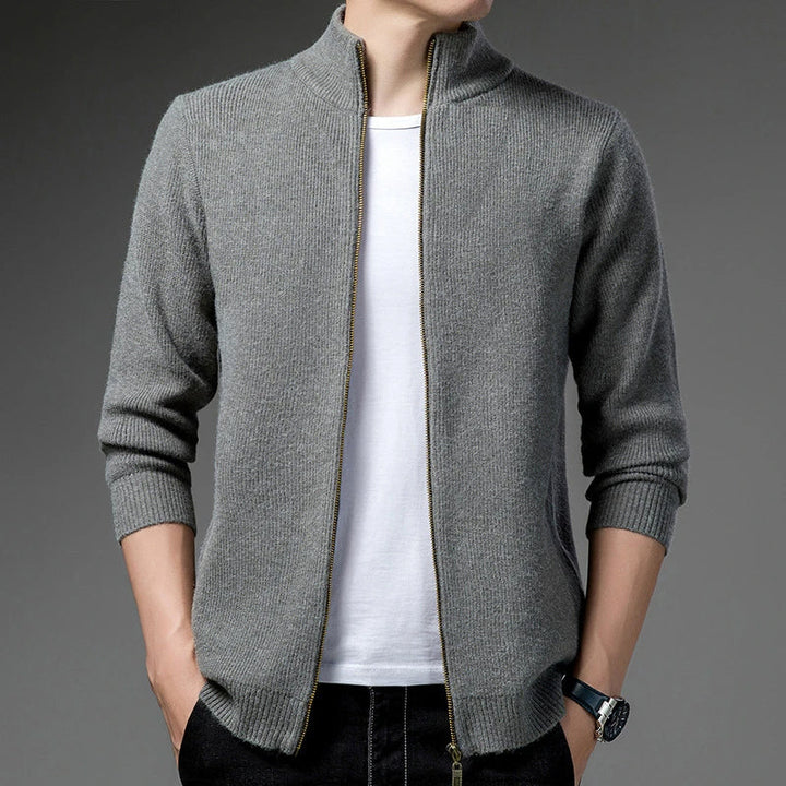 David | Soft-Touch Versatile Modern Knit Cardigan