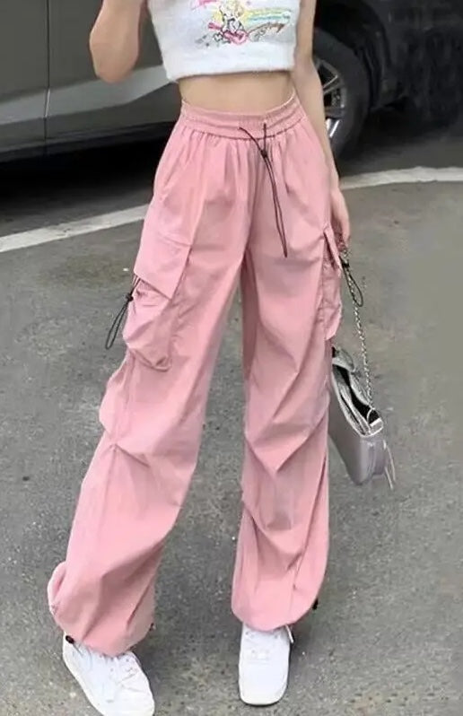 Elena | Effortless And Trendy Wide-Leg Cargo Pants