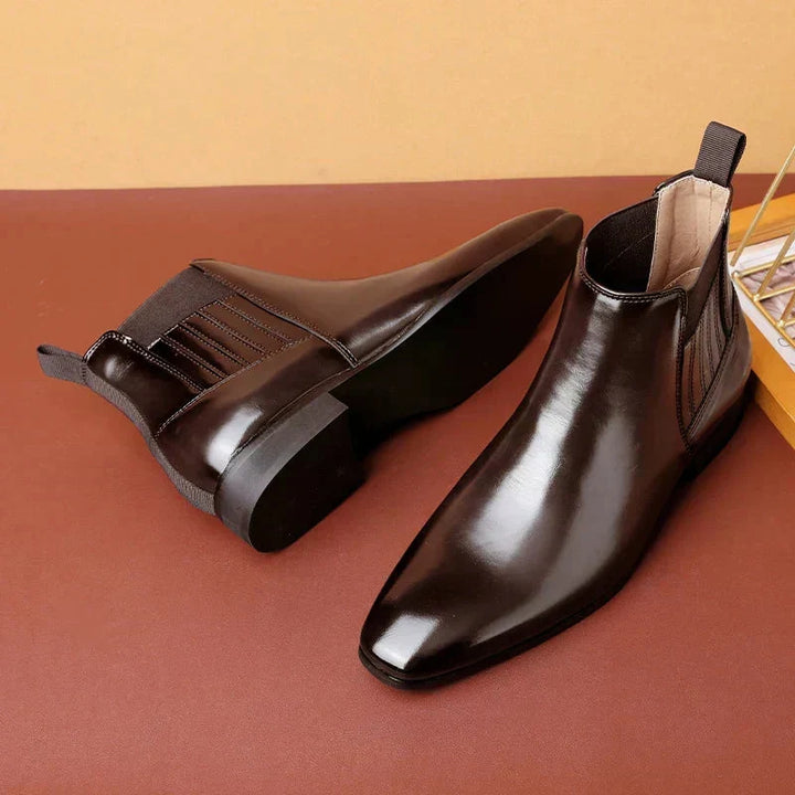 Isabelle | Pointed-Toe Chelsea Ankle Boots for Polished Everyday Style