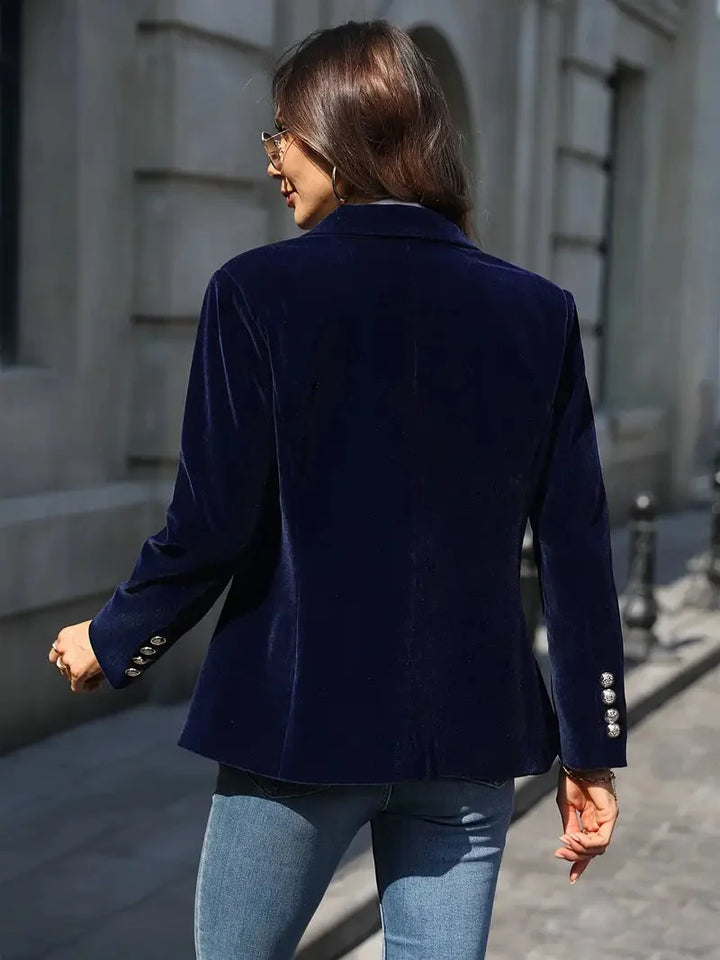 Camilla | Luxurious Plush Velvet Evening Blazer