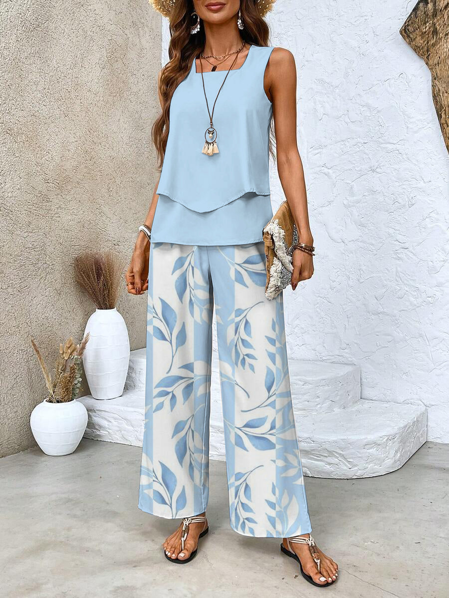 Evelyn | Breezy And Elegant Summer Two Piece Set