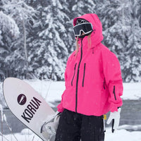 Oscar | Modern Unisex Winter Ski Jacket with Hood