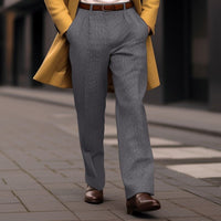 Alexander | Elegant and Versatile Men's Straight-Leg Trousers