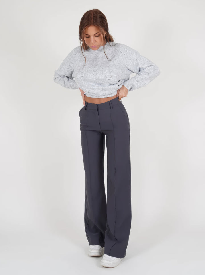 Zoe | Chic And Versatile Wide Leg Casual Pants