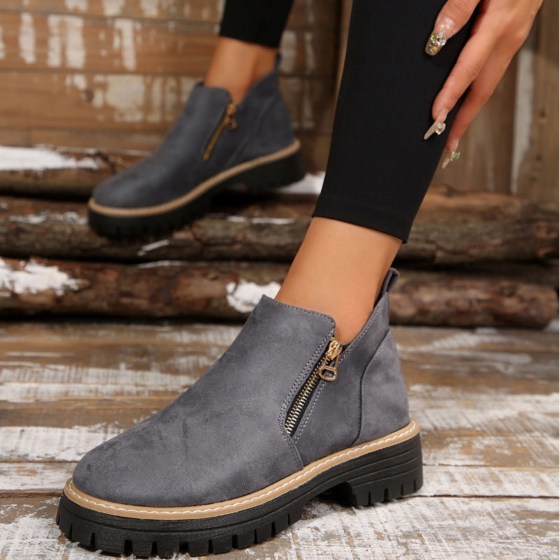 Ivy | Chic And Modern Platform Ankle Boots