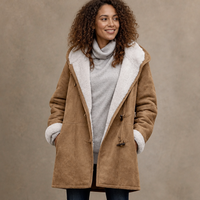 Clara | Elegant and Warm Hooded Duffle Winter Coat
