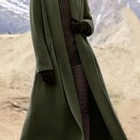 Seraphina | Elegant Longline Open-Front Trench Coat