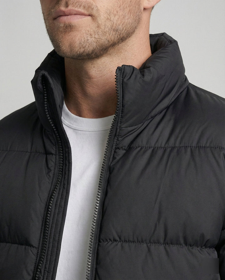 Drune | Men's Puffer Jacket – Warm Winter Design with Hood