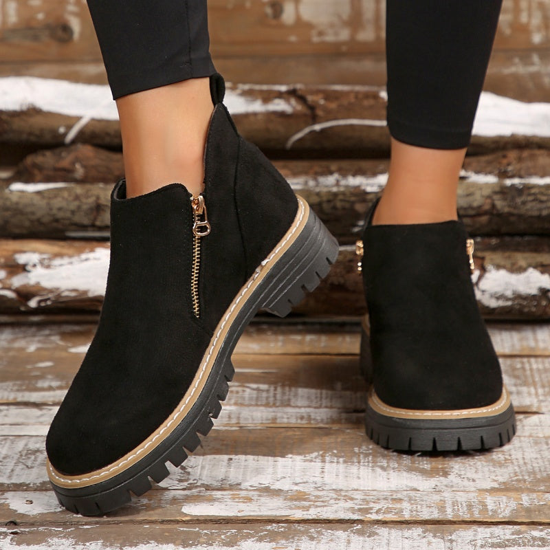 Ivy | Chic And Modern Platform Ankle Boots