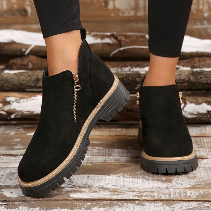 Ivy | Chic And Modern Platform Ankle Boots