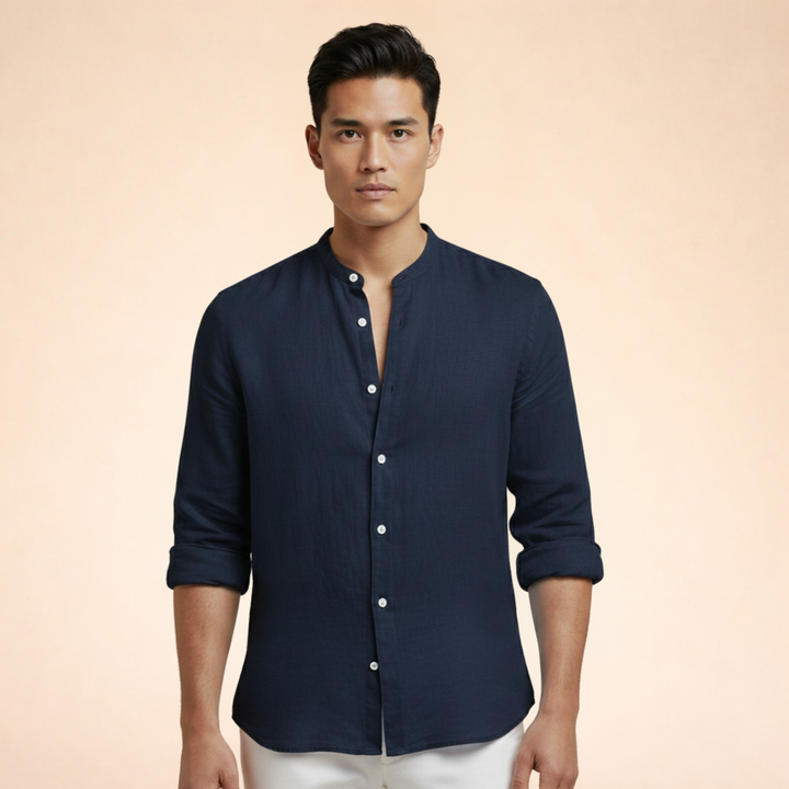 Harmon|Camicia di Lino Elegante e Senza Tempo