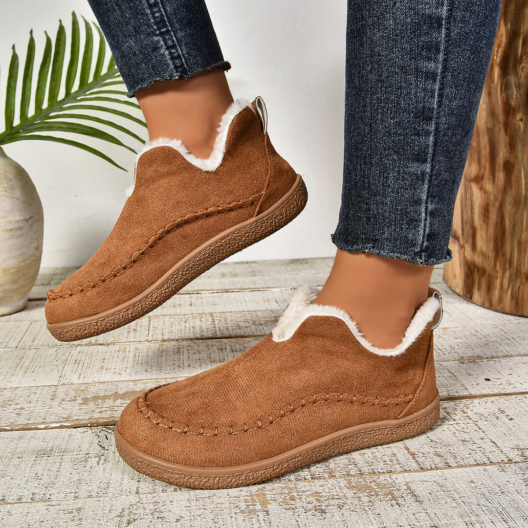 Clara | Warm Fleece Lined Slip-On Clogs
