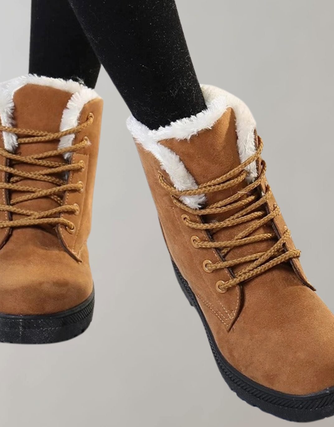 Luisa | Winter Boots – Cozy Lace-Up Style for Women