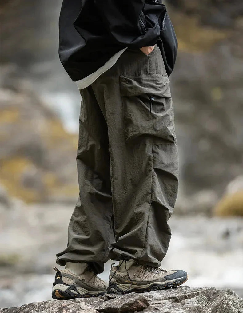 Lucas | Textured And Functional Men's Cargo Pants